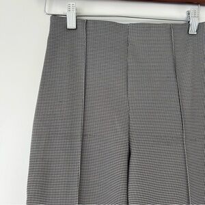 H&M houndstooth flare high waisted pants in S